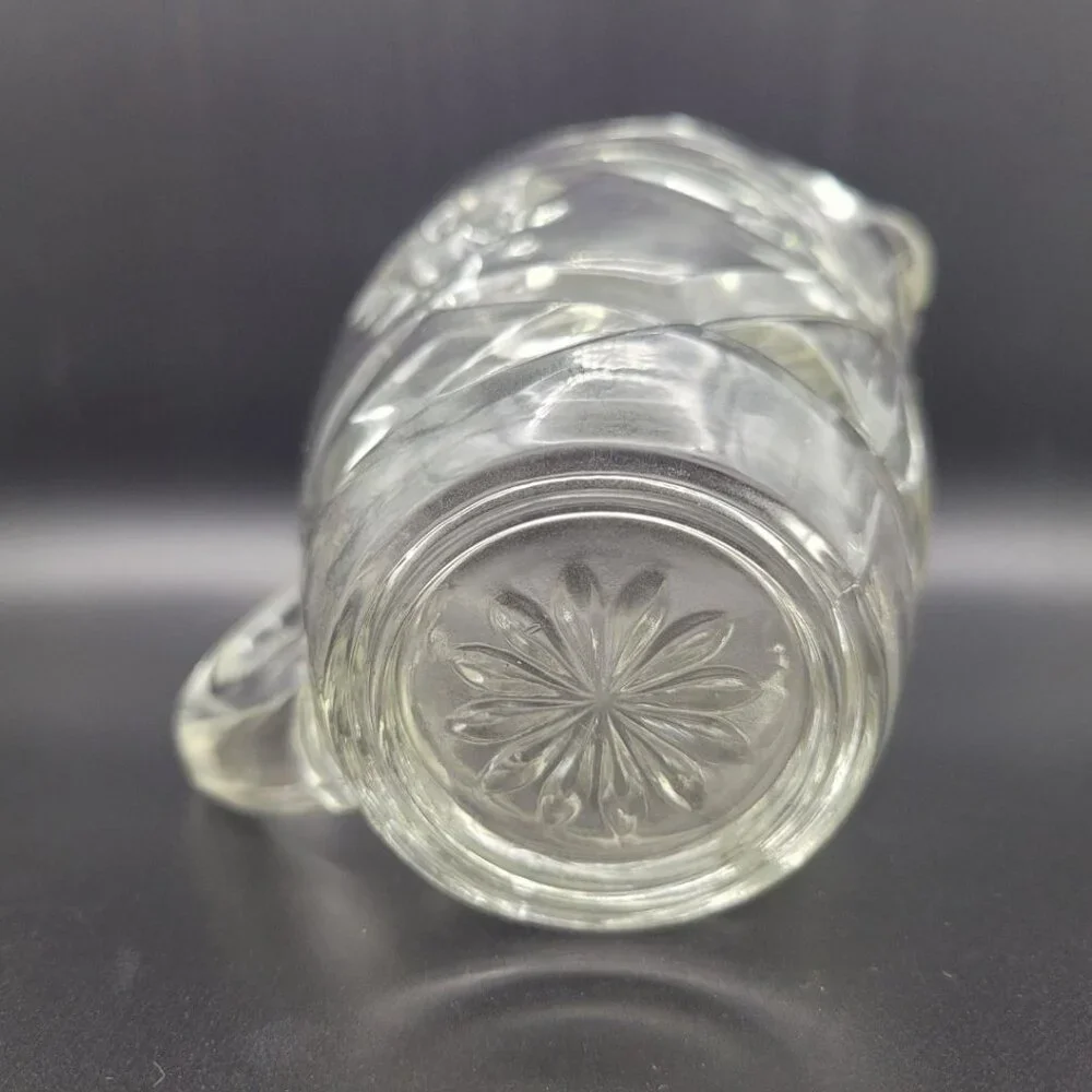 Anchor Hocking Creamer‎ Pitcher Star 4 Inch Tall Handle Vintage Replacement